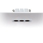 ART-GR44 x3 LED Светильник встраиваемый Downlight   -  Встраиваемые светильники 